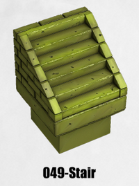 Toxic Sewer Stairs TS-049 by Dungeon Blocks