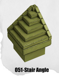 Toxic Sewer Stairs Angle TS-051 by Dungeon Blocks