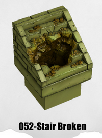 Toxic Sewer Stairs Broken TS-052 by Dungeon Blocks