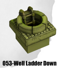 Toxic Sewer Well Ladder Down TS-053 by Dungeon Blocks