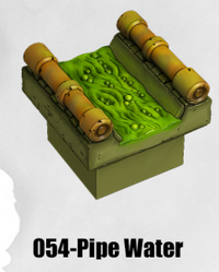 Toxic Sewer Pipe Water TS-054 by Dungeon Blocks