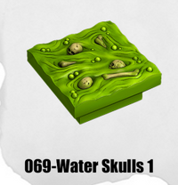 Toxic Sewer Water Skulls 1 TS-069 by Dungeon Blocks