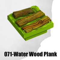 Toxic Sewer Water Wood Plank TS-071 by Dungeon Blocks