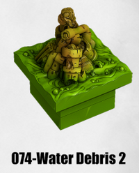 Toxic Sewer Water Debris 2 TS-074 by Dungeon Blocks