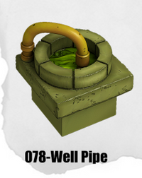 Toxic Sewer Well Pipe TS-078 by Dungeon Blocks