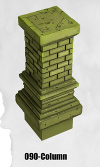 Toxic Sewer Column TS-090 by Dungeon Blocks