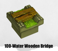 Toxic Sewer Water Wooden Bridge TS-100 by Dungeon Blocks