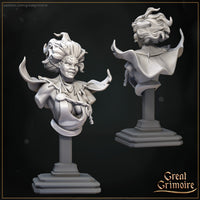 Tanis the Dragon Heiress Bust by Great Grimoire