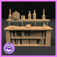 Tavern Bar Small by Ella's Arcanum