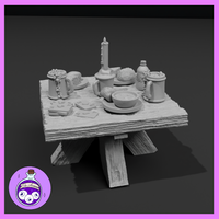 Tavern Table Small by Ella's Arcanum