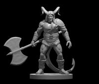 Tiefling Male Barbarian 3 by MZ4250