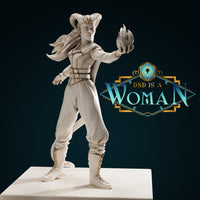Tiefling Warlock - Zalerie by DnD Is A Woman
