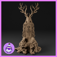 Totemic Stag Throne by Ella's Arcanum
