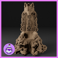 Totemic Wolf Throne by Ella's Arcanum