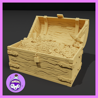 Treasure Chest Open by Ella's Arcanum