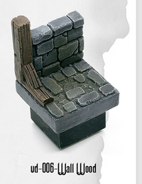 Ultimate Dungeon Wall Wood UD-006 by Dungeon Blocks