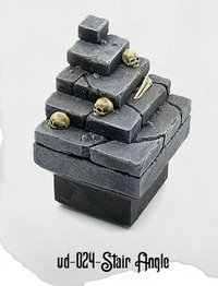 Ultimate Dungeon Stair Corner UD-024 by Dungeon Blocks
