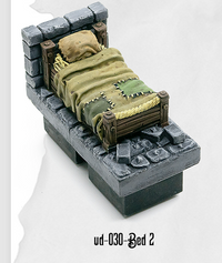 Ultimate Dungeon Bed 2 UD-030 by Dungeon Blocks