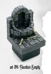 Ultimate Dungeon Fountain Empty UD-041 by Dungeon Blocks