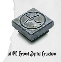 Ultimate Dungeon Ground Symbol Crossbow UD-048 by Dungeon Blocks