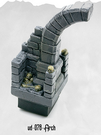 Ultimate Dungeon Arch UD-078 by Dungeon Blocks