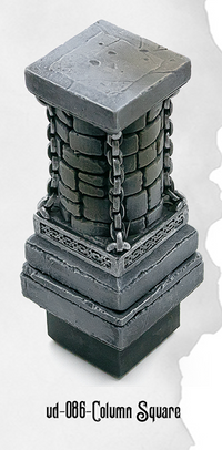 Ultimate Dungeon Column Square UD-086 by Dungeon Blocks