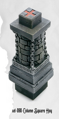 Ultimate Dungeon Column Square Key UD-090 by Dungeon Blocks