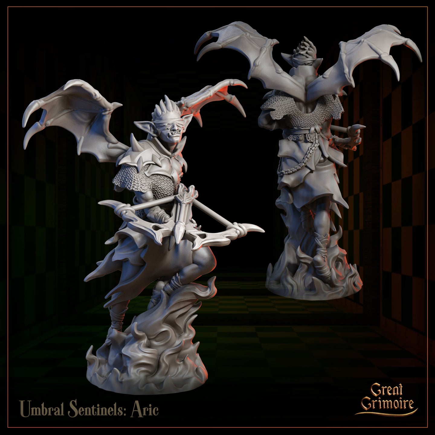 Umbral Sentinel Pawn 01 by Great Grimoire