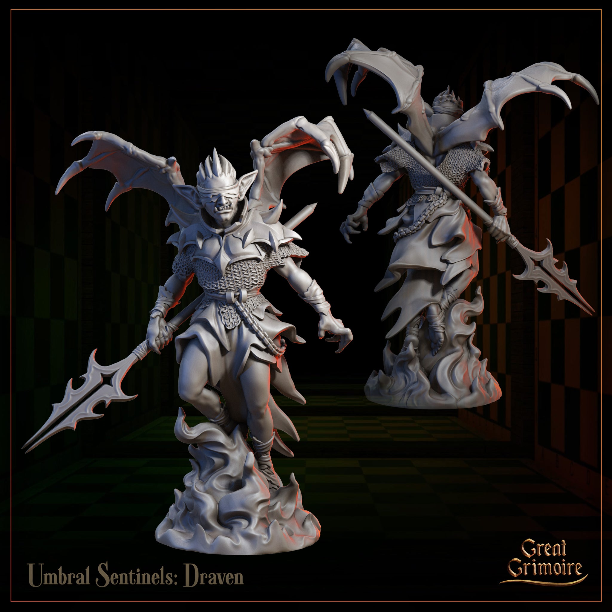 Umbral Sentinel Pawn 02 by Great Grimoire
