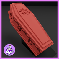 Vampire Coffin Closed by Ella's Arcanum