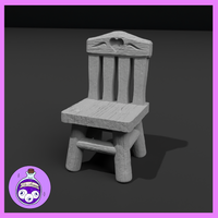 Wooden Chair by Ella's Arcanum
