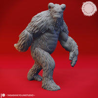 Sasquatch / Yeti 02 by Yasashii Kyojin Studios