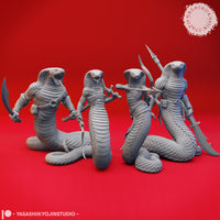 Serpent Warrior (Yuan-Ti) Bundle by Yasashii Kyojin Studios