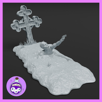 Zombie Grave 1 by Ella's Arcanum