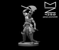 Dragonborn Barbarian by MZ4250