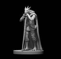 Dragonborn Druid by MZ4250