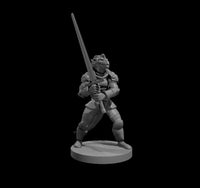 Dragonborn Fighter w/ 2-Handed Sword by MZ4250