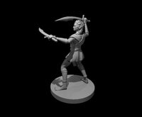 Elf Fighter w/ 2 Scimitars by MZ4250