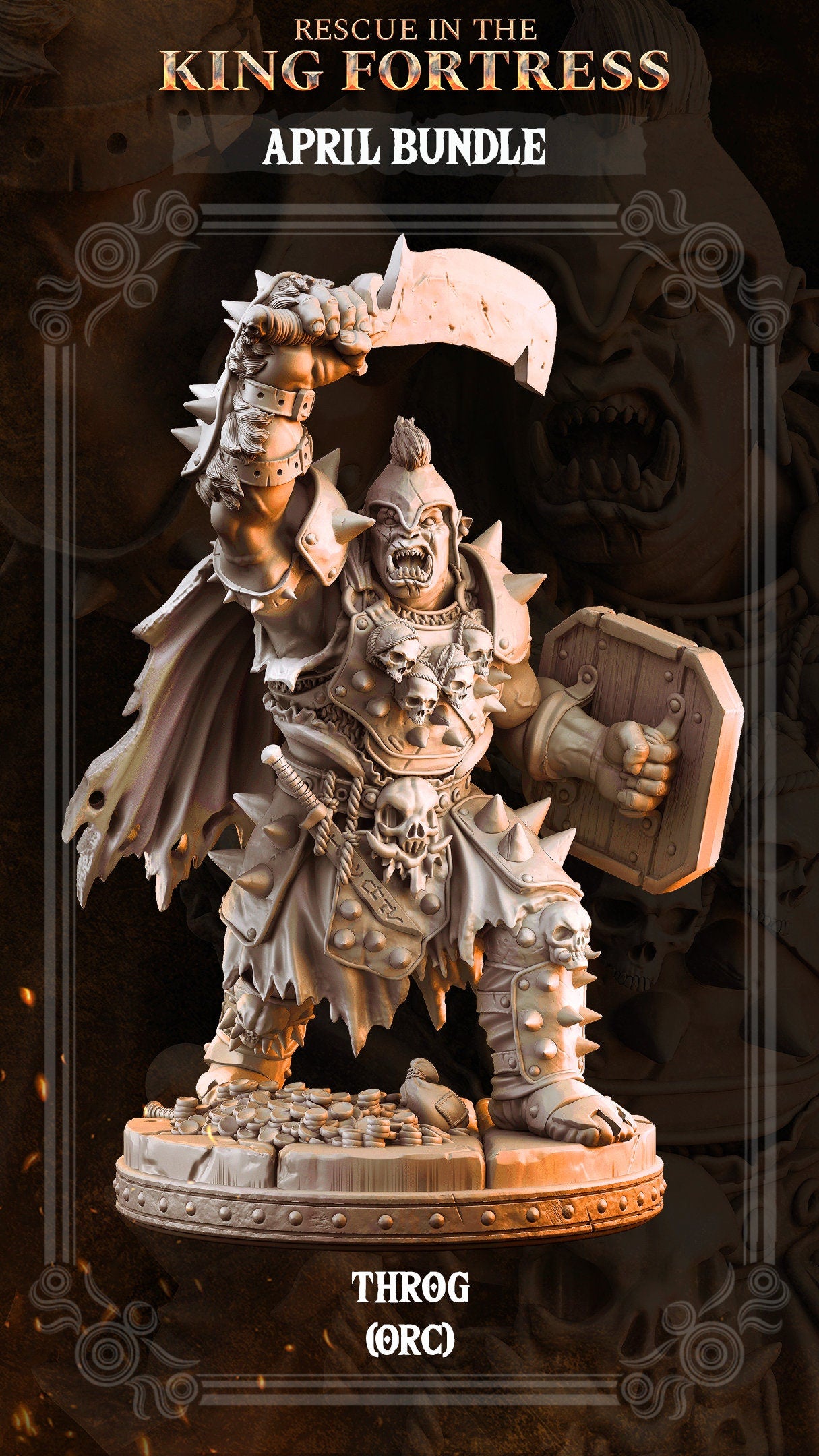 Orc Warlord (Throg) by Primal Collectibles