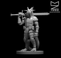 Drangonborn Fighters Black Dragon Head by MZ4250