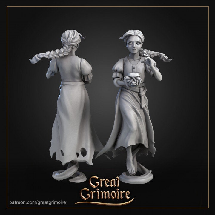 Mildred w/ Knight by Great Grimoire
