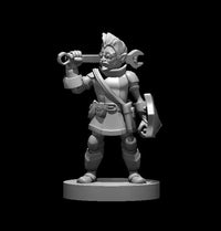 Gnome Artificer With Shield by MZ4250