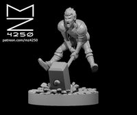 Halfling Barbarian by MZ4250