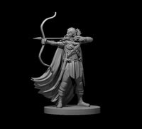 Elf Ranger Female w/Bow by MZ4250