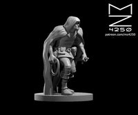 Human Male Rogue w/ Dagger & Whip by MZ4250