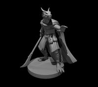 Dragonborn Sorcerer w/ Glaive by MZ4250