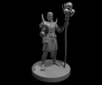 Human Warlock Male w/Skull Staff by MZ4250