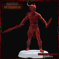 Double Bladed Nichu Demon by Arcanum Workshop
