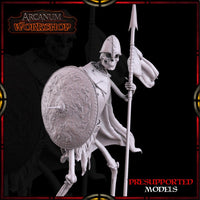 Skeleton Spearman 1 by Arcanum Workshop