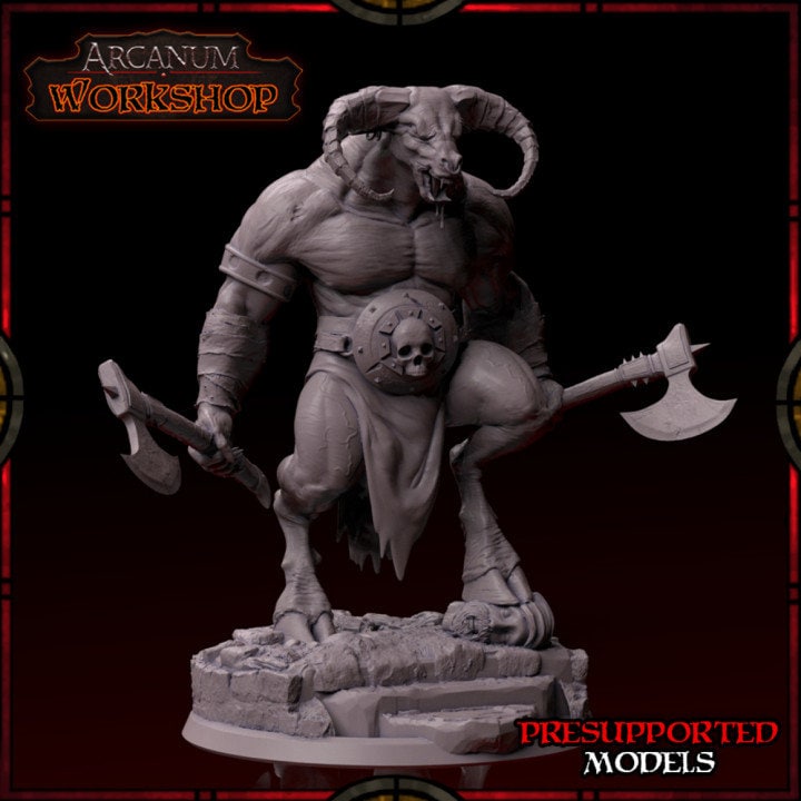 Head Cutter Goatman by Arcanum Workshop